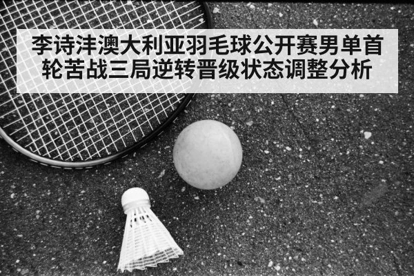 Li Shifeng badminton